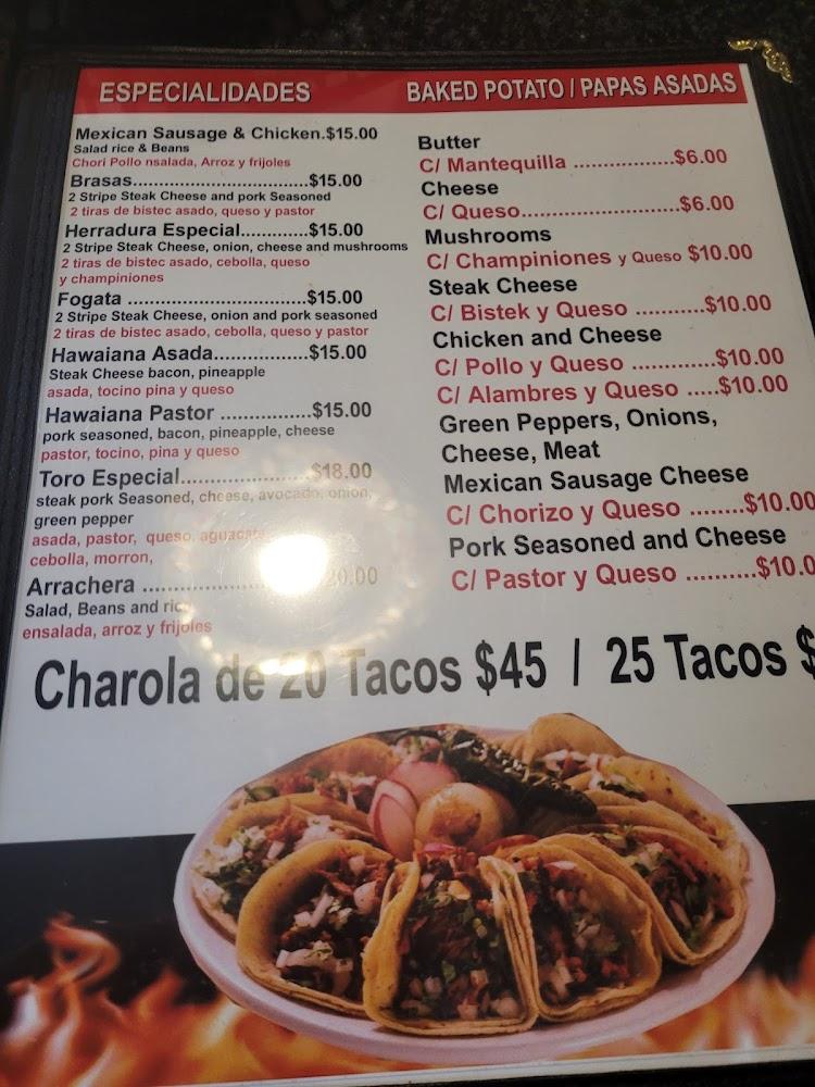 Taqueria El Toro Tostada Dinner