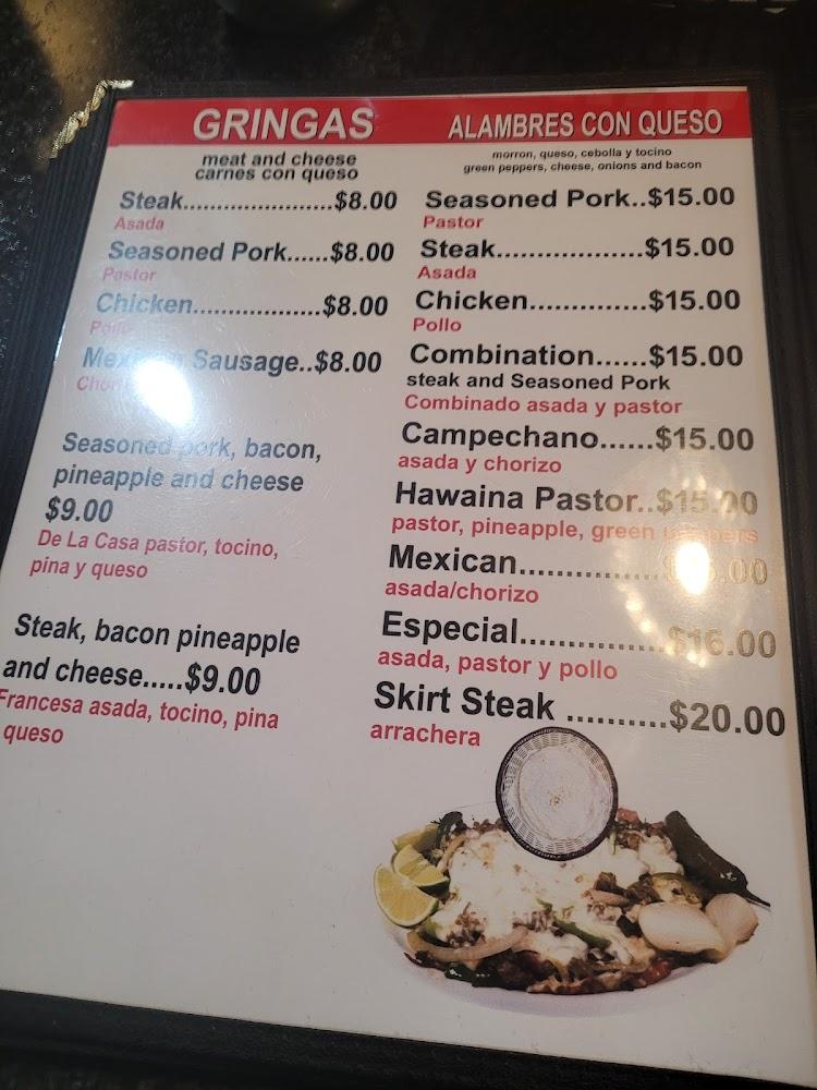 Taqueria El Toro Menu image 3